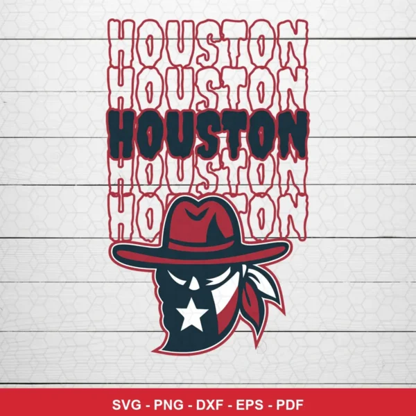 modern cartoon style with bold outlines and repeated text pattern Nfl logo SVG for Cricut and Silhouette