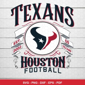 vintage/retro logo style with classic typography and emblematic elements Nfl logo SVG for Cricut and Silhouette