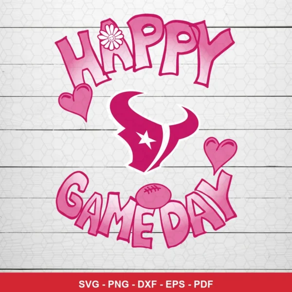 simple, cartoonish, and playful with a focus on team branding Nfl logo SVG for Cricut and Silhouette