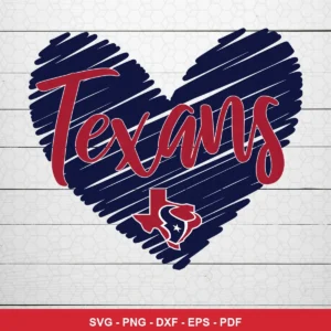 modern minimalist with hand-drawn heart sketch Nfl logo SVG expressing team pride and love for Cricut and Silhouette