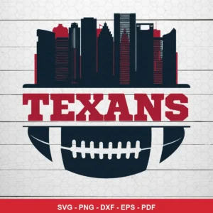 modern minimalist with sports and city skyline elements Nfl SVG expressing team pride and identity for Cricut and Silhouette
