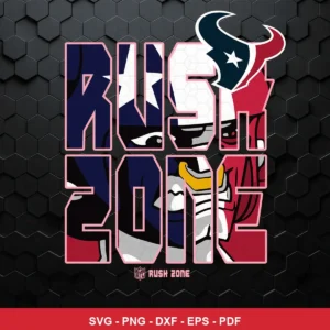 modern, bold typography with integrated team logos and colors Nfl logo SVG for Cricut and Silhouette