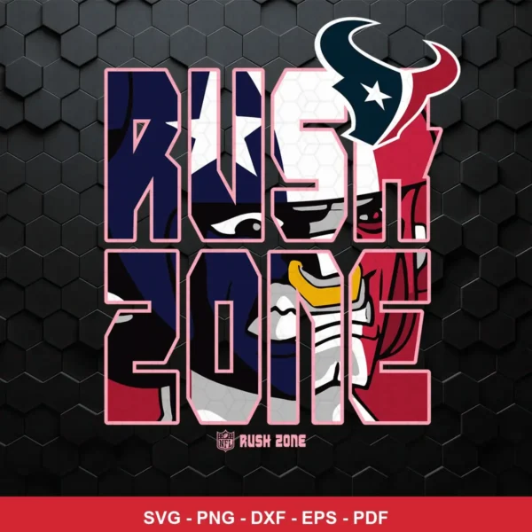 modern, bold typography with integrated team logos and colors Nfl logo SVG for Cricut and Silhouette