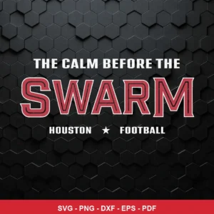 modern, bold typography with a clean, minimalistic background Nfl SVG expressing anticipation for Cricut and Silhouette