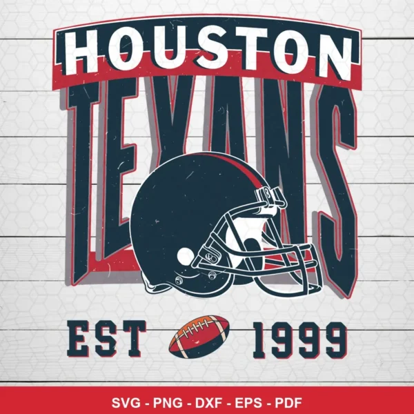 vintage, clean sports logo style vintage Nfl SVG expressing team pride for Cricut and Silhouette