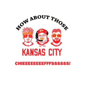 bold and modern with a playful vintage touch Chiefs classic SVG design showing excitement and pride for Cricut and Silhouette cutting machines