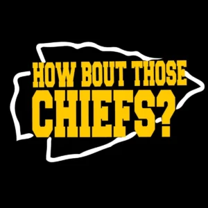 bold and modern with a vintage touch Chiefs classic SVG design showing excitement and pride for Cricut and Silhouette cutting machines