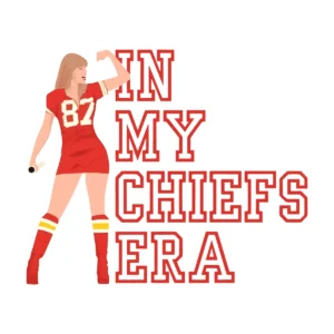 modern and bold with a playful twist Chiefs classic SVG design showing excitement and pride for Cricut and Silhouette cutting machines