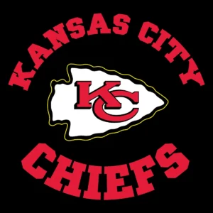 bold and modern with a vintage touch Chiefs logo SVG design showing excitement for Cricut and Silhouette cutting machines