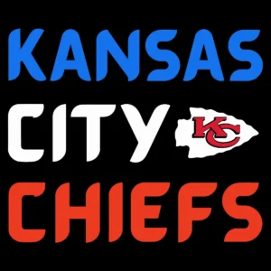 bold and modern with a touch of vintage Chiefs logo SVG design showing excitement and pride for Cricut and Silhouette cutting machines