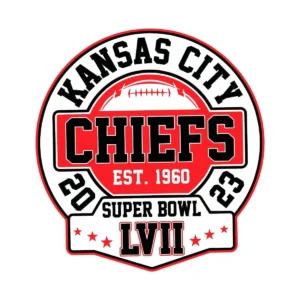 vintage and bold Chiefs classic SVG design showing excitement for Cricut and Silhouette cutting machines