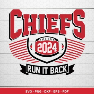 modern vintage sports graphic Chiefs player SVG expressing team pride and motivation for Cricut and Silhouette