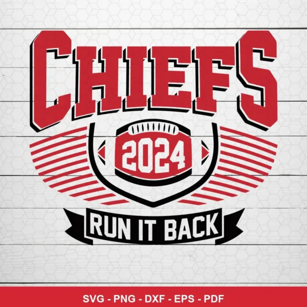 modern vintage sports graphic Chiefs player SVG expressing team pride and motivation for Cricut and Silhouette
