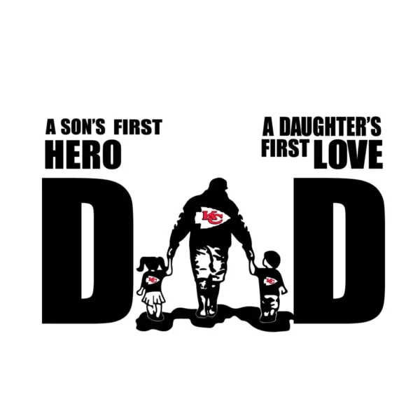 modern and bold with a family-oriented theme Chiefs classic SVG design showing pride and nostalgia for Cricut and Silhouette cutting machines