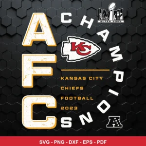 modern, clean, and minimalistic with a hexagonal textured background Chiefs player SVG for Cricut and Silhouette