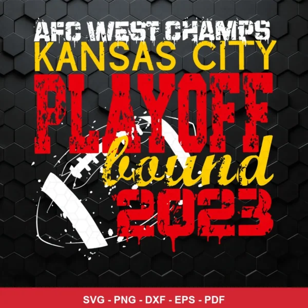 modern grunge with distressed typography and sports theme Chiefs player SVG for Cricut and Silhouette