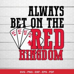 modern, bold typography with a clean graphic element Chiefs SVG expressing team pride and confidence for cutting machines