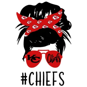 modern and bold with a playful twist Chiefs classic SVG design showing excitement and pride for Cricut and Silhouette cutting machines
