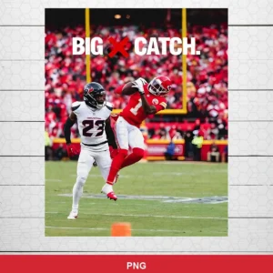 photorealistic sports action shot with bold overlay text Chiefs SVG for Cricut and Silhouette