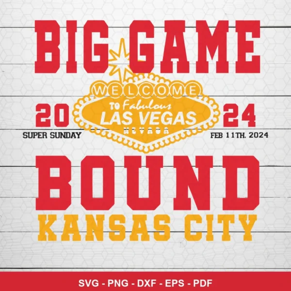 modern sports typography with clean, bold text and a subtle hexagonal background pattern Chiefs player SVG