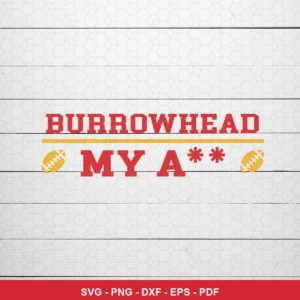 minimalist text-based with subtle football-themed icons Chiefs SVG expressing mockery for Cricut and Silhouette