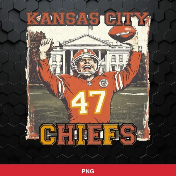 vintage sports illustration with distressed texture Chiefs player SVG for Cricut and Silhouette