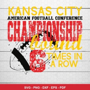 modern grunge typography with distressed texture and sports theme Chiefs player SVG for Cricut and Silhouette
