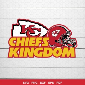 modern, clean, and bold with a sports branding aesthetic Chiefs logo SVG for Cricut and Silhouette