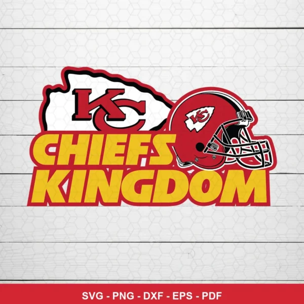 modern, clean, and bold with a sports branding aesthetic Chiefs logo SVG for Cricut and Silhouette