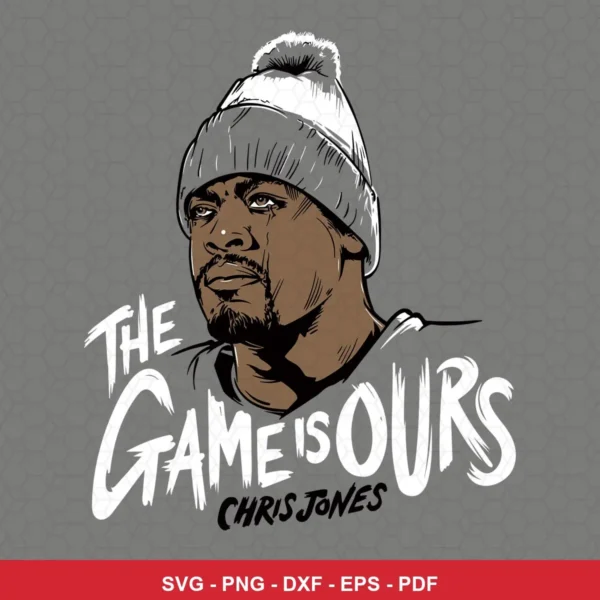 modern, realistic portrait with bold typography Chiefs SVG expressing confidence and determination for Cricut and Silhouette