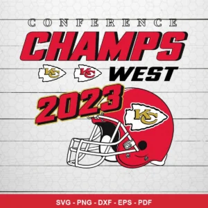 modern sports graphic with clean lines and bold typography Chiefs player SVG for Cricut and Silhouette
