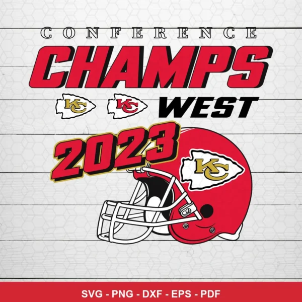 modern sports graphic with clean lines and bold typography Chiefs player SVG for Cricut and Silhouette