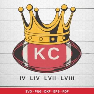 minimalist, modern with vintage illustration elements Chiefs SVG expressing pride and celebration for Cricut and Silhouette