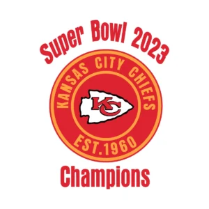 vintage with bold elements Chiefs classic SVG design showing excitement and pride for Cricut and Silhouette cutting machines