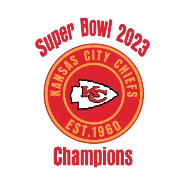 vintage with bold elements Chiefs classic SVG design showing excitement and pride for Cricut and Silhouette cutting machines