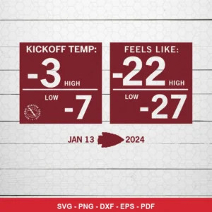 modern infographic style with clean, minimalistic elements Chiefs SVG expressing informative for Cricut and Silhouette