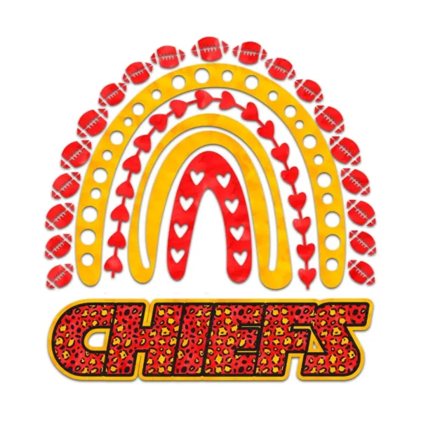 bold and playful with a vintage touch Chiefs classic SVG design showing excitement and pride for Cricut and Silhouette cutting machines