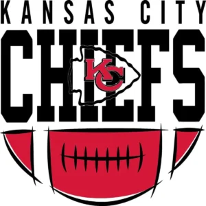 bold and modern with a vintage touch Chiefs classic SVG design showing excitement and pride for Cricut and Silhouette cutting machines