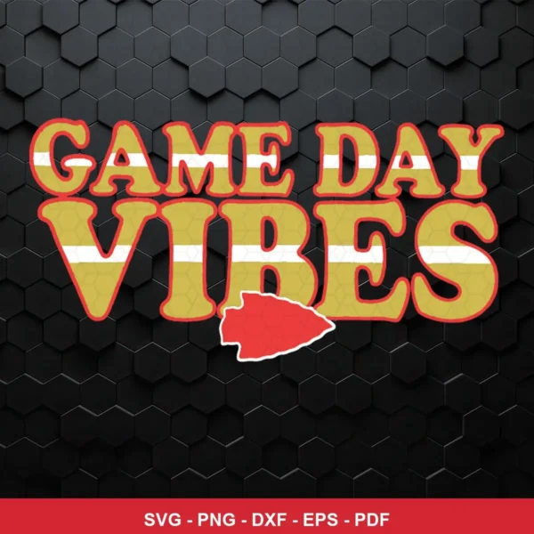 modern, bold typography with team color fill and logo integration Chiefs logo SVG for Cricut and Silhouette