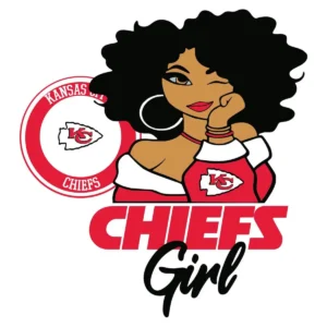 modern and bold with a playful touch Chiefs classic SVG design showing excitement and pride for Cricut and Silhouette cutting machines