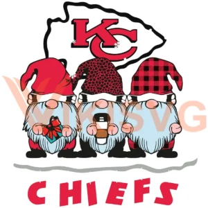 playful and modern with a vintage twist Chiefs logo SVG design showing joy and camaraderie for Cricut and Silhouette cutting machines
