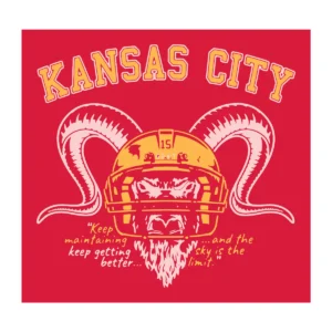 vintage with bold elements Chiefs classic SVG design showing excitement for Cricut and Silhouette cutting machines