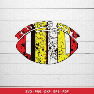 grunge, vintage-inspired with distressed textures Chiefs SVG expressing team pride for Cricut and Silhouette