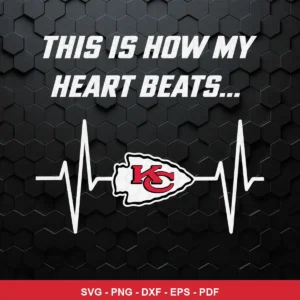 modern minimalist with sports theme Chiefs logo SVG expressing team pride and passion for Cricut and Silhouette