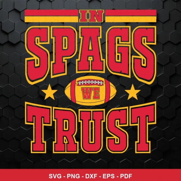 bold, modern sports typography with a clean, graphic look Chiefs SVG expressing team pride and trust for cutting machines
