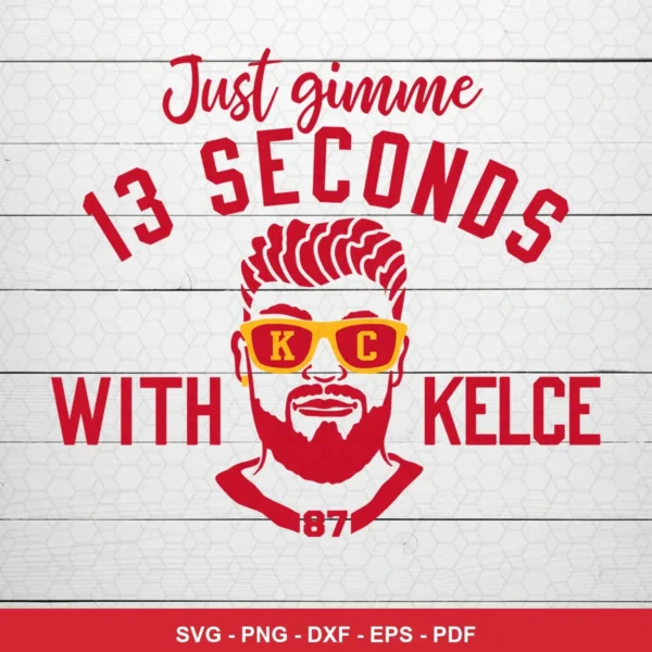 modern minimalist with bold typography and stylized player illustration Chiefs player SVG for Cricut and Silhouette