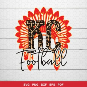 modern with a tribal/Native American headdress motif and leopard print typography Chiefs SVG for Cricut and Silhouette