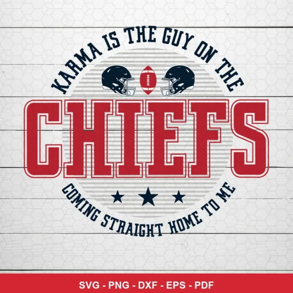 bold modern typography with minimal graphic elements Chiefs SVG expressing pride and confidence for Cricut and Silhouette