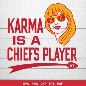minimalist, modern, and clean with a focus on typography and simple line art Chiefs player SVG for Cricut and Silhouette