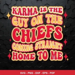 bold, cartoonish typography with a modern sports vibe Chiefs SVG expressing pride and confidence for Cricut and Silhouette